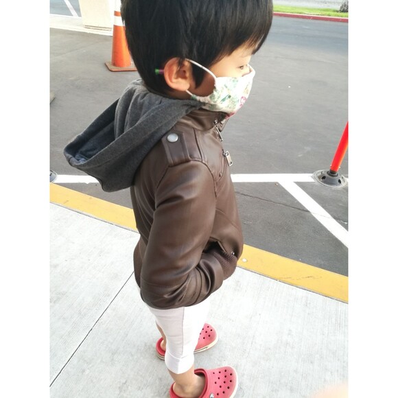 RND Boys' Moto Faux Leather Jacket 5 - Picture 4 of 6